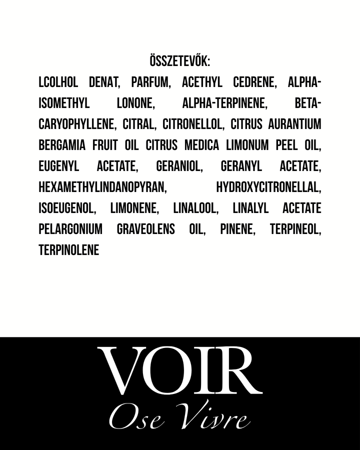 Voir - Ose vivre - Extrait de Parfum - 55 ml - Unisex