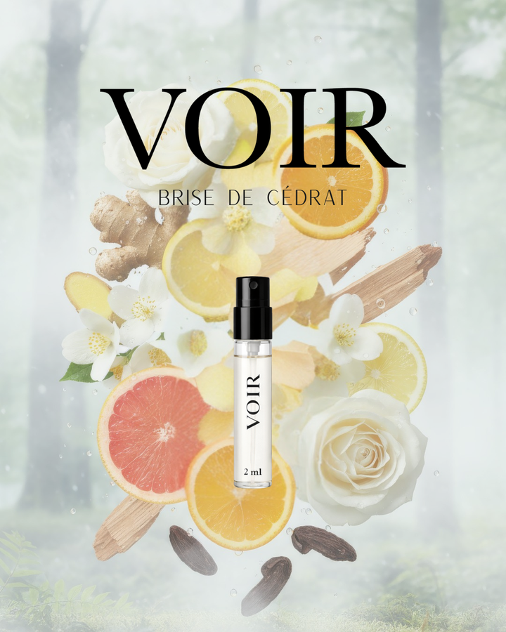 Voir - Brise de Cédrat - Extrait de Parfum Illatminta - 2 ml - Unisex