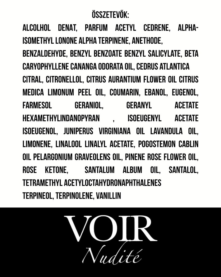 Voir - Nudité - Extrait de Parfum Illatminta - 2 ml - Unisex