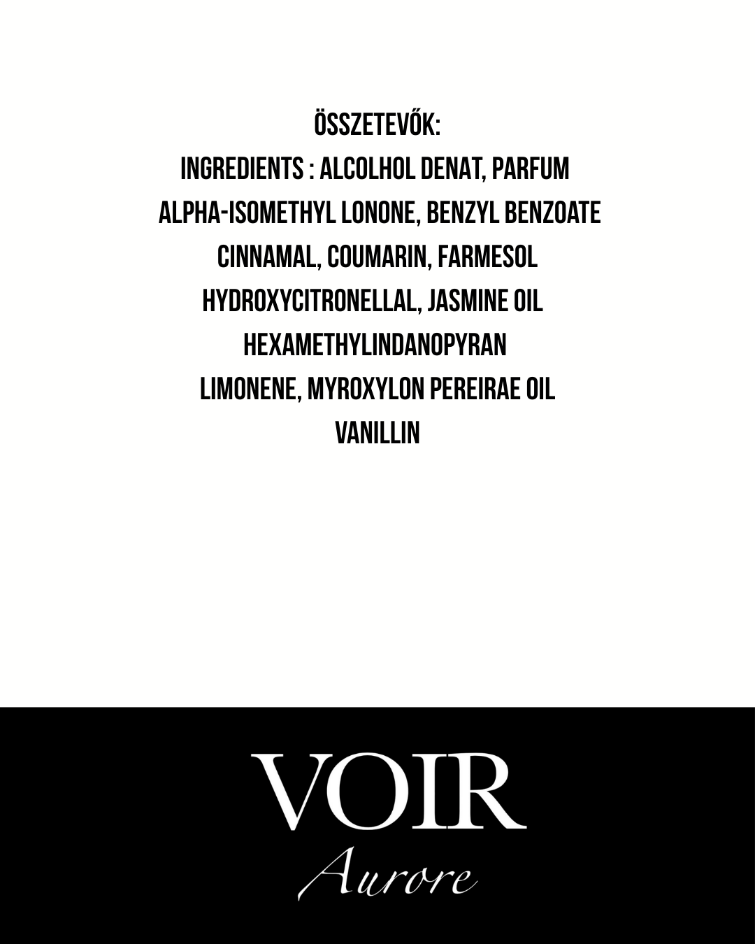 Voir - Aurore - Extrait de Parfum Illatminta - 2 ml - Unisex