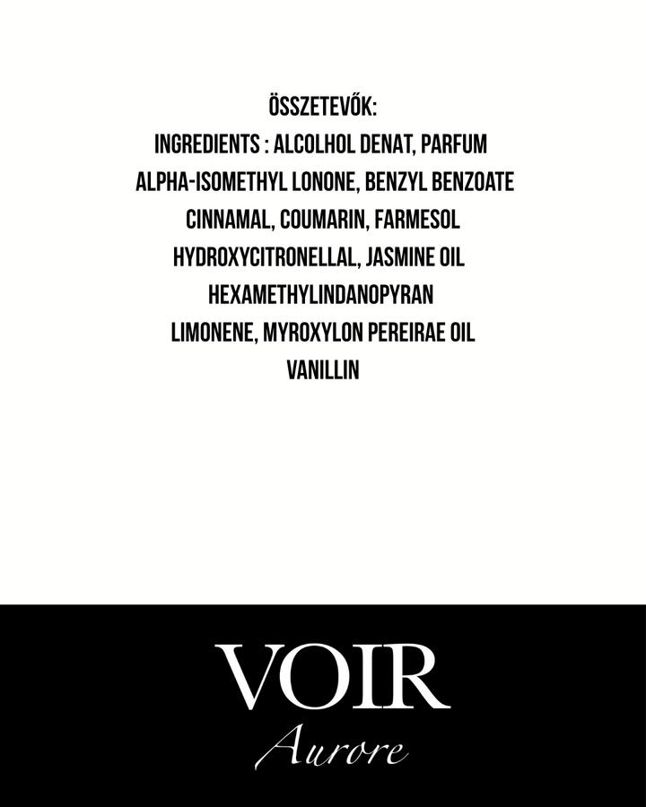 Voir - Aurore - Extrait de Parfum Illatminta - 2 ml - Unisex