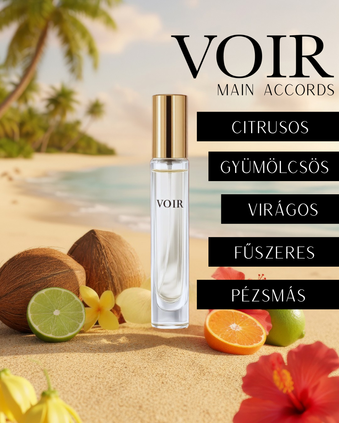 Voir - Éte Infini - Travel size Extrait de Parfum - 10 ml - Unisex