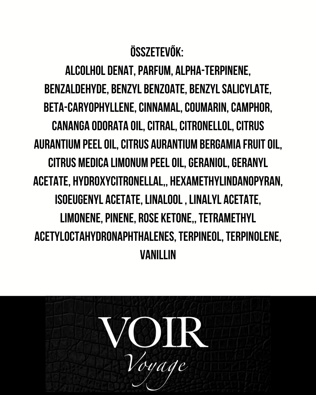 Voir - Voyage - Extrait de Parfum - 55 ml - Unisex
