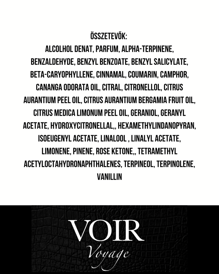 Voir - Voyage - Extrait de Parfum - 55 ml - Unisex