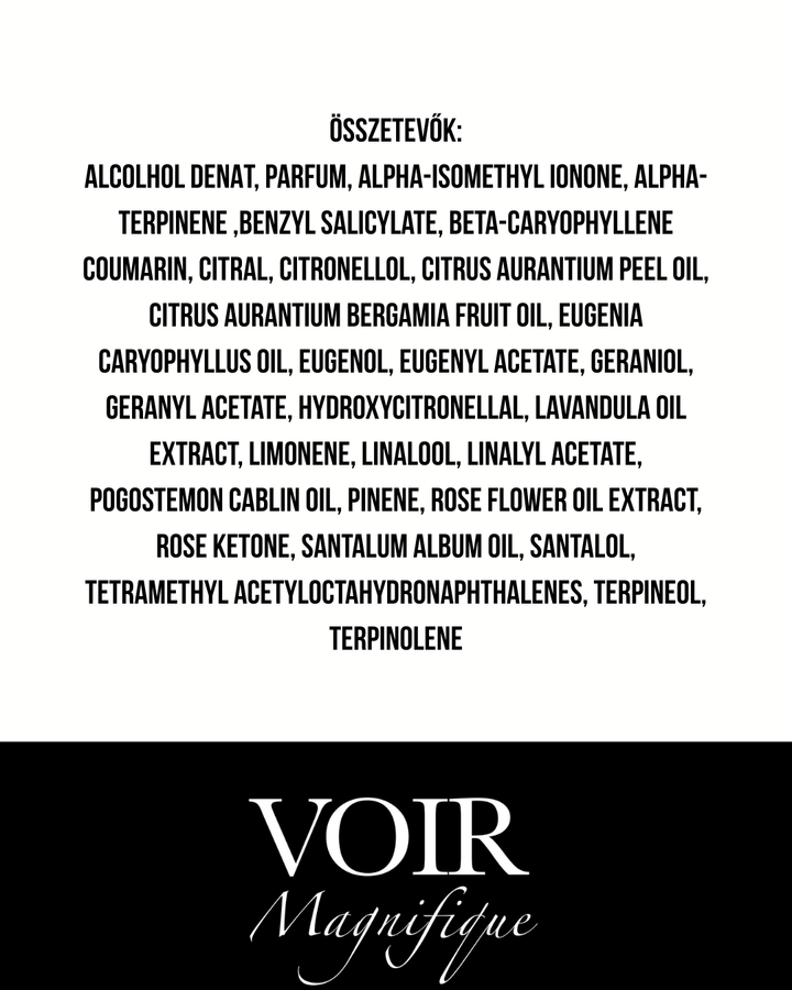 Voir - Magnifique - Travel size Extrait de Parfum - 10 ml - Unisex