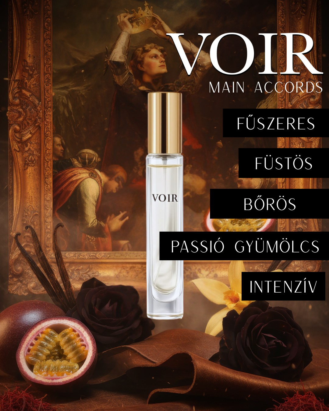Voir - Un parfum capiteux - Travel size Extrait de Parfum - 10 ml - Unisex