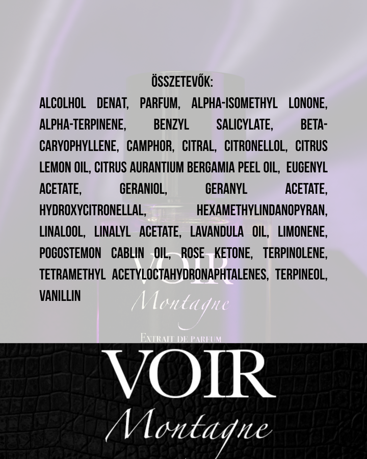 Voir - Montagne - Extrait de Parfum - 55 ml - Unisex