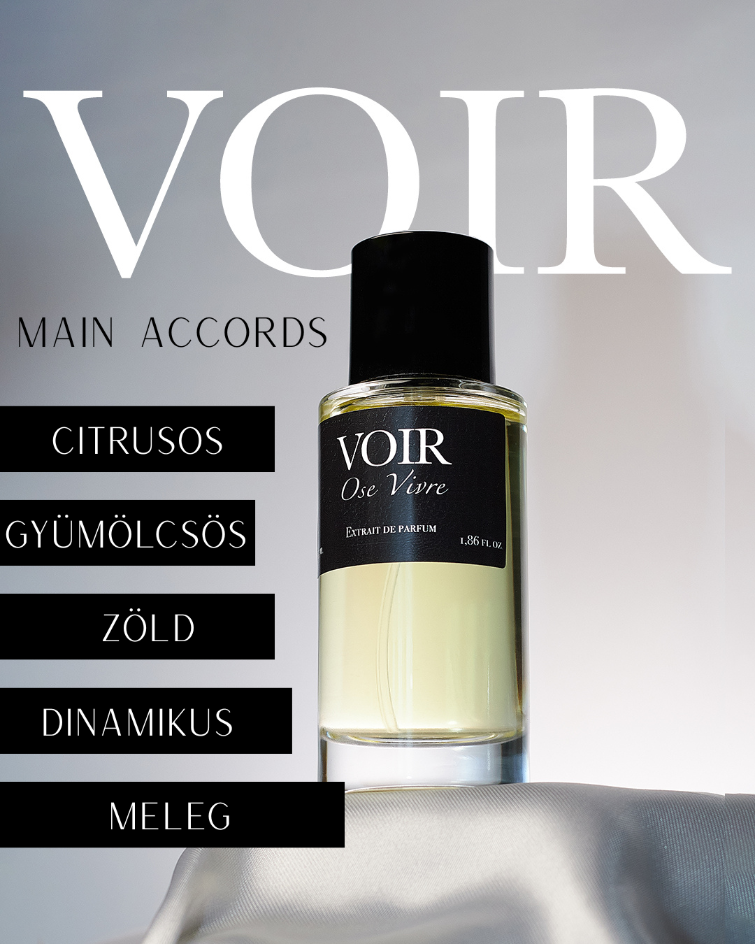 Voir - Ose vivre - Extrait de Parfum Illatminta - 2 ml - Unisex