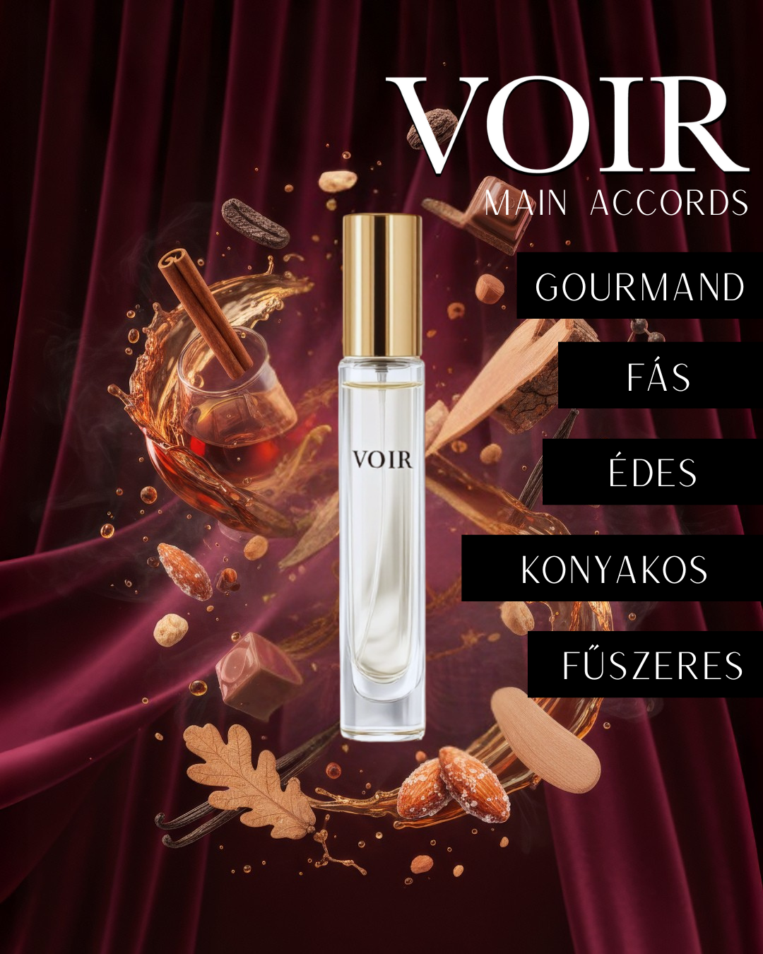 Voir - Praliné boisée - Travel size Eau de Toilette - 10 ml - Unisex