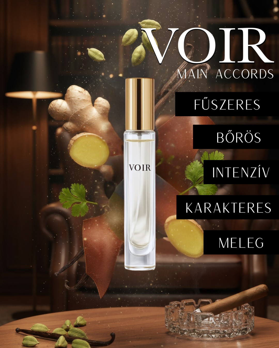 Voir - L'affaire epicée - Travel size Extrait de Parfum - 10 ml - Unisex