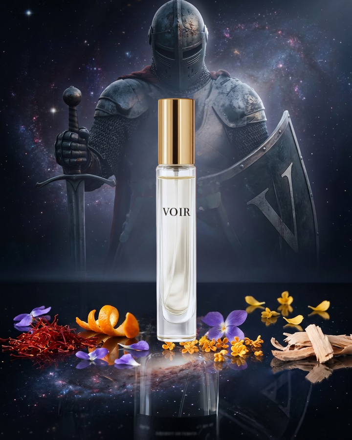 Voir - Cuir Metallique - Travel size Extrait de Parfum - 10 ml - Unisex