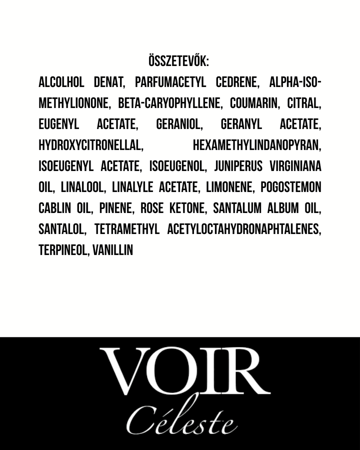 Voir - Céleste - Travel size Extrait de Parfum - 10 ml - Unisex