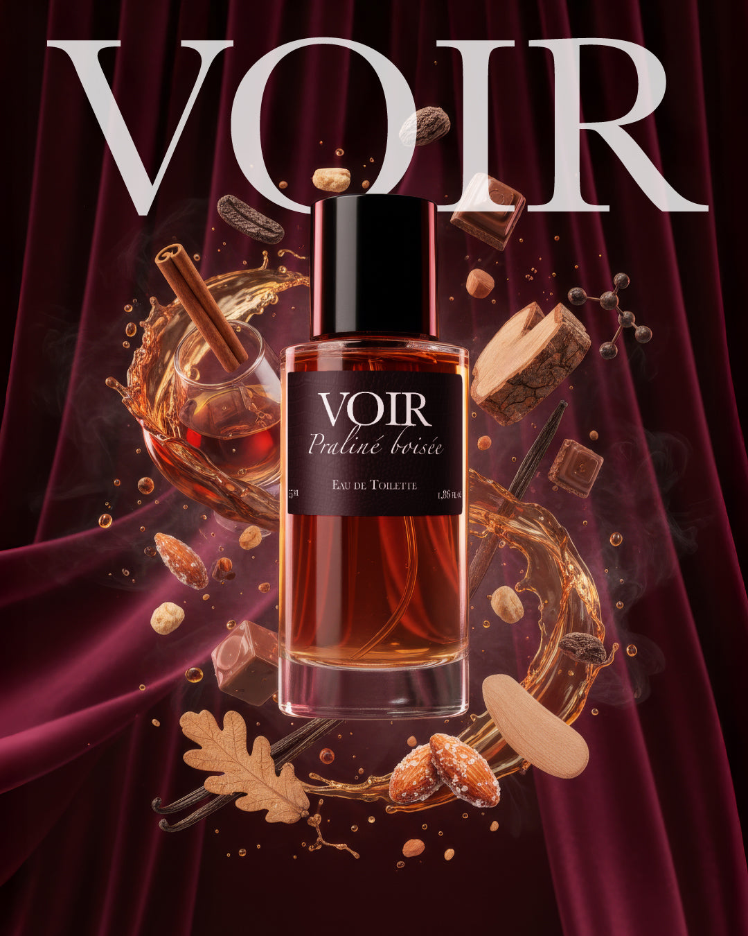 Voir - Praliné boisée - Eau de Toilette - 55 ml - Unisex