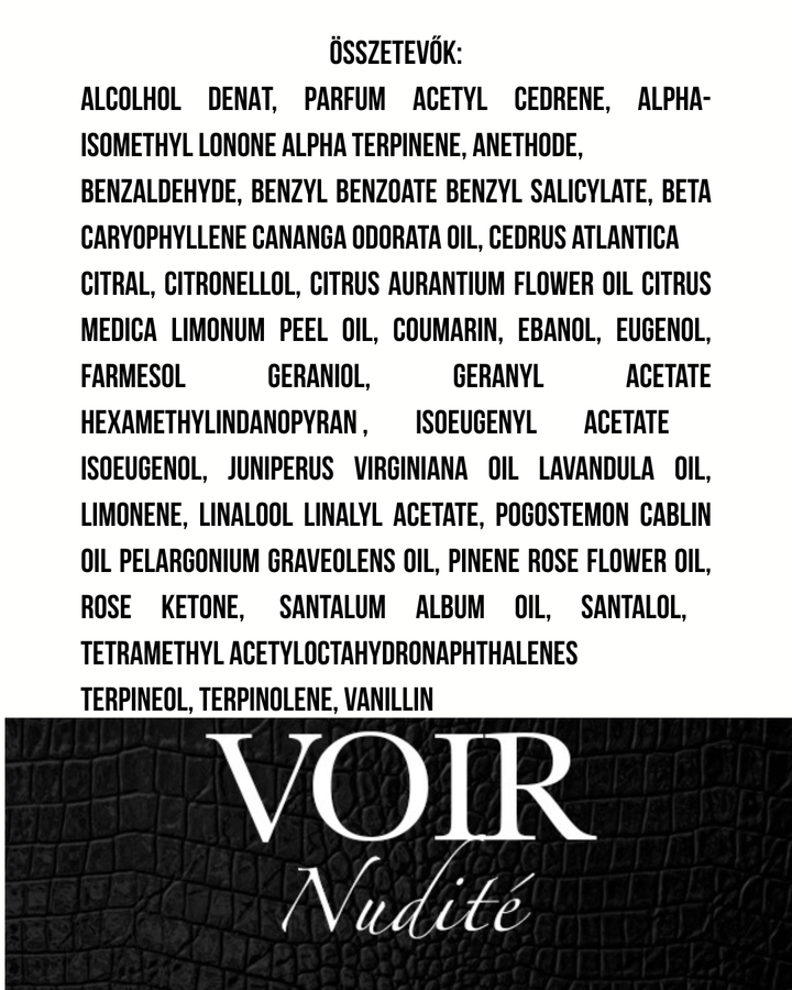 Voir - Nudité - Extrait de Parfum - 55 ml - Unisex